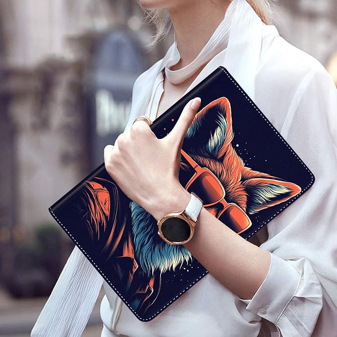 Case for Galaxy Tab A9 Plus ， Auto Sleep/Wake Multi-Angle Viewing Slim Folio Stand Cover for Samsung Galaxy Tab A9+/A9 Plus 11 Inch 2023 (SM-X210/X216/X218) Magic Mushrooms Fungus