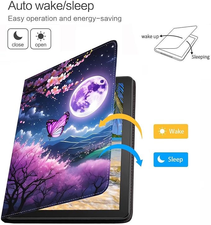 Case for iPad (A16) 11th Generation 11 Inch 2025 iPad 10th Generation 10.9 Inch 2022 Adjustable Stand Auto Wake/Sleep Smart Leather Case African American Black Girl