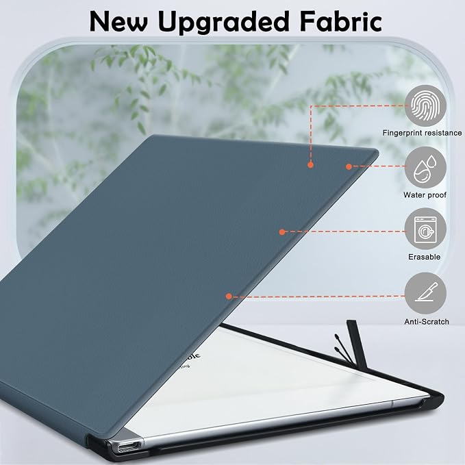 Case for Remarkable 2 Paper Tablet 10.3 2020 ReleasedLightweight and Hard Back Shell Protective Book Folio Cover with Built-in Pen HolderComes with Remarkable 2 Pen Tips.