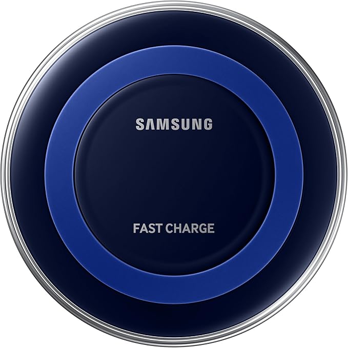 SAMSUNG Qi Certified Fast Charge Wireless Charger Pad (Special Edition) - US Version - Black/Blue