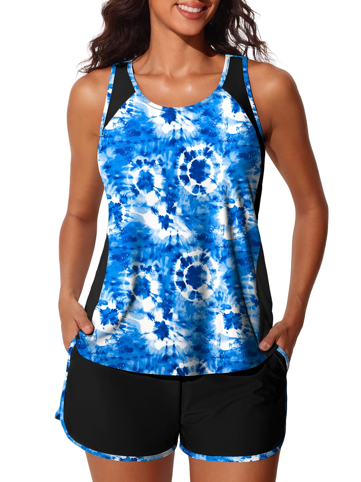 Summer Mae Plus Size Tankini Swimsuits for Women Tummy Control Bathing 2026