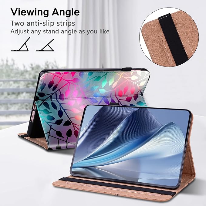 ALILANG Case for Google Pixel Tablet 11 Inch 2023 with Stylus Folio Book Style Shockproof Folding Stand Cover for Google Pixel Tablet Case -Black Horse