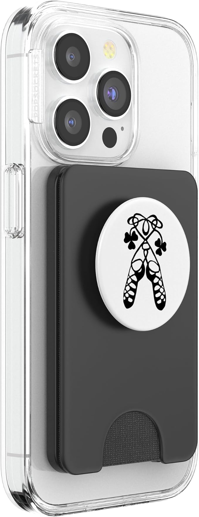 Girls Irish Dance Soft Shoes Ghillies Feis PopSockets Adhesive PopGrip