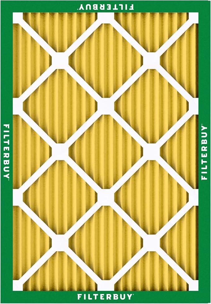 Filterbuy 21.5x23.5x1 Air Filter MERV 11 Superior Pet & Allergy Defense