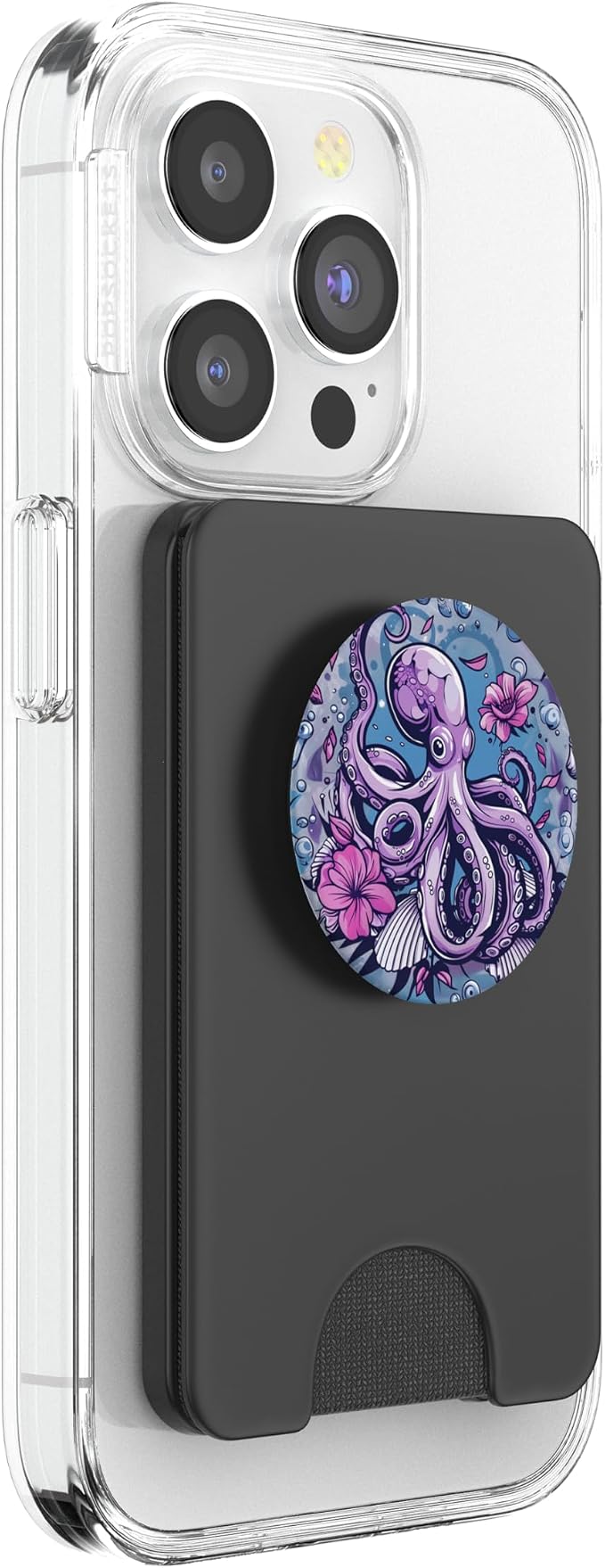 Purple Octopus PopSockets PopGrip for MagSafe