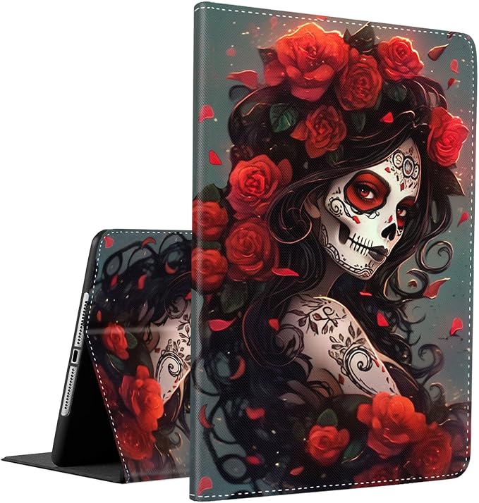 Case for ipad 10th Generation 10.9 inch 2022 iPad 10thMulti-Angle Stand Smart Protective Cover Shockproof Case Auto Sleep/Wake Smoke Flag of Mexico Flag