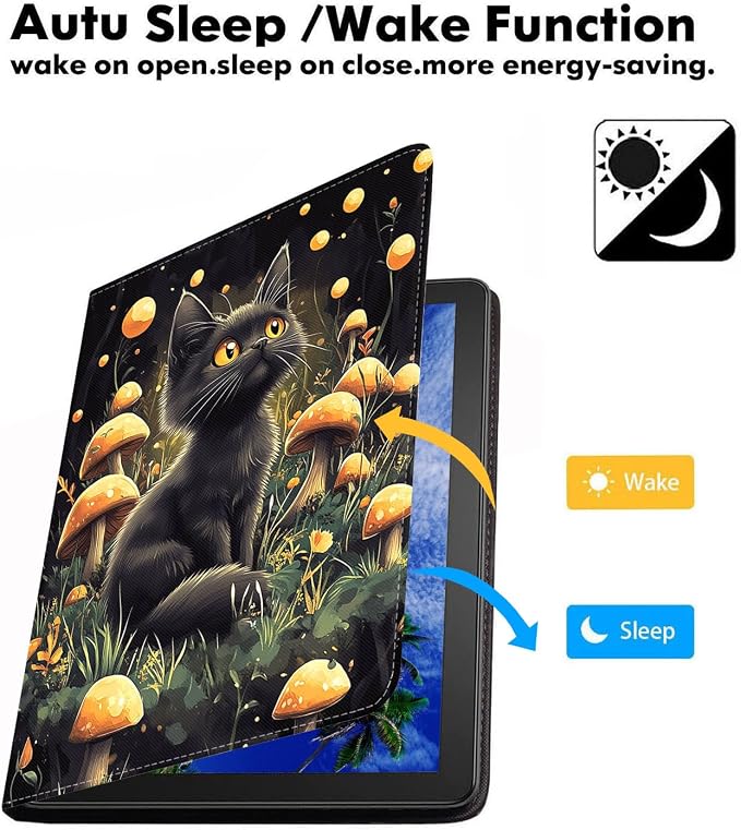 Case for iPad (A16) 11th Generation 11 Inch 2025/ iPad 10th Generation 10.9 Inch 2022 Slim PU Leather Cover Adjustable Stand with Auto Wake/Sleep Case African Women