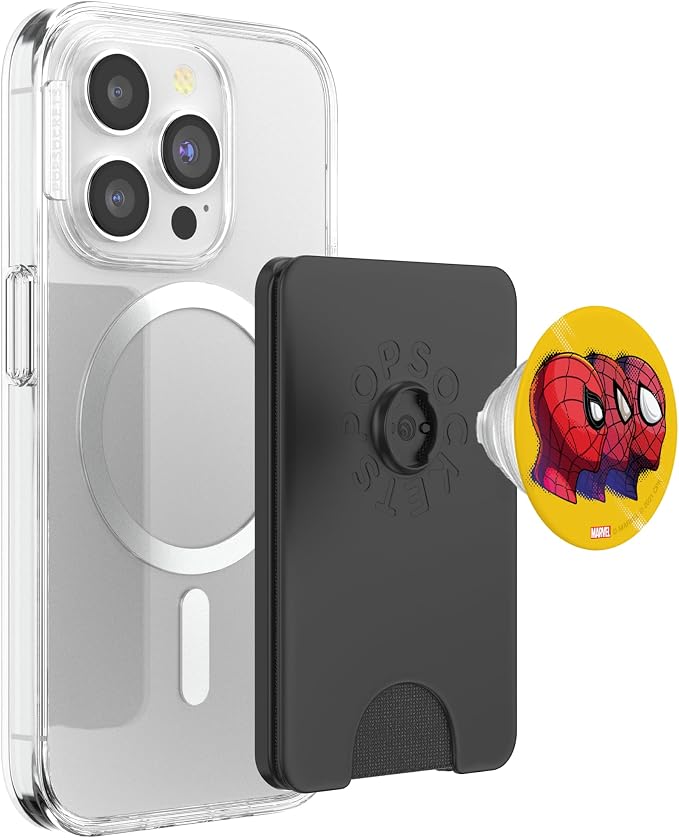 Marvel Spider-Man: No Way Home 3 Peters Masked Spidey Trio PopSockets Adhesive PopGrip