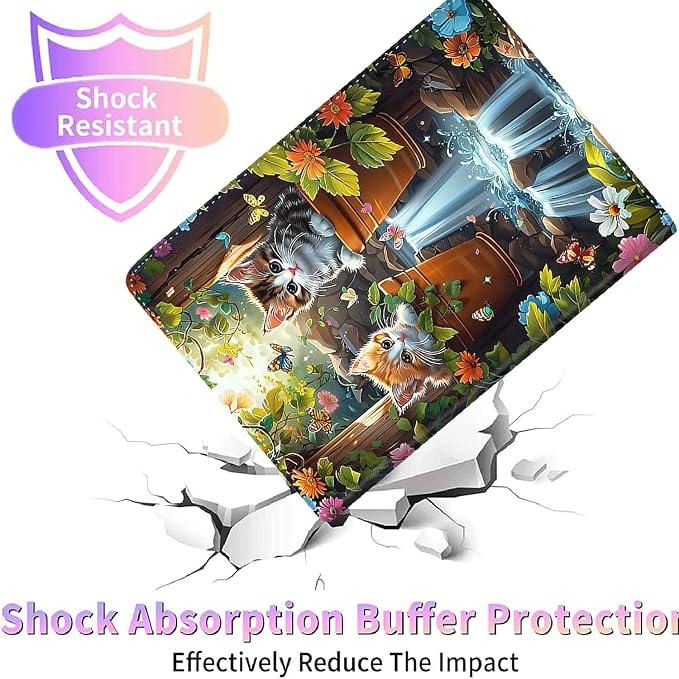 Case for New iPad (A16) 11th Generation 11 Inch 2025for iPad 10th Generation 2022 10.9 Inch Multi-Angle Stand Smart Cover Shockproof with Auto Wake/Sleep ，Starry Sky