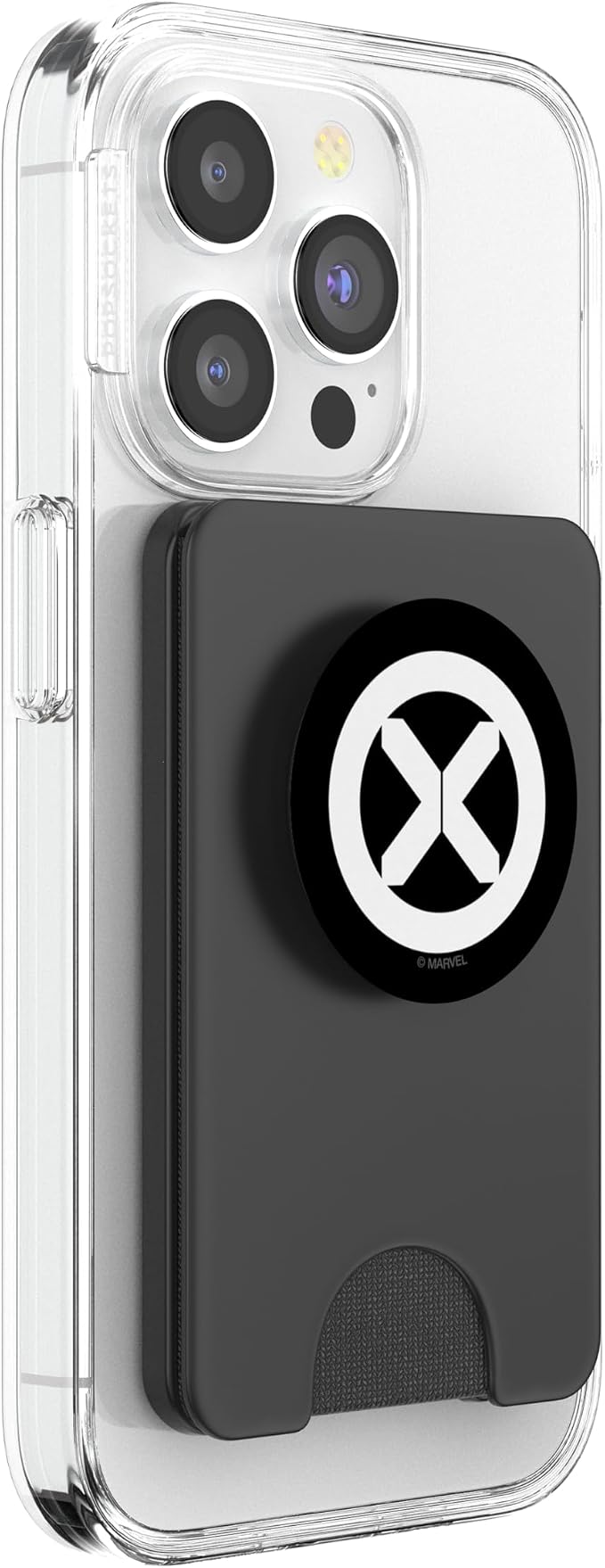 Marvel X-Men House of X Power of X Logo in White PopSockets Adhesive PopGrip