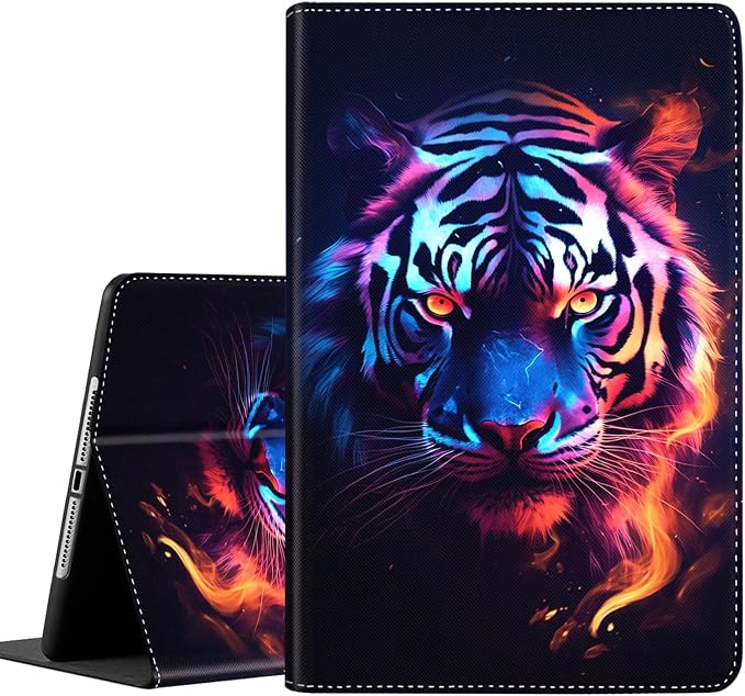 Case for iPad Pro 11 Inch 2022/2021/2020 (4th/3rd/2nd Gen) for iPad Air 5th / 4th Generation 10.9 Inch (2022/2020) Durable Shockproof Protective Cover，Black Woman Queen Afro Design