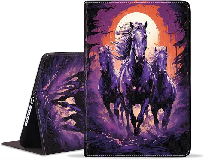 Case for iPad (A16) 11th Generation 11 Inch 2025 iPad 10th Generation 10.9 Inch 2022 Protective Leather Case Adjustable Stand Auto Wake/Sleep Smart Case - African American Girl