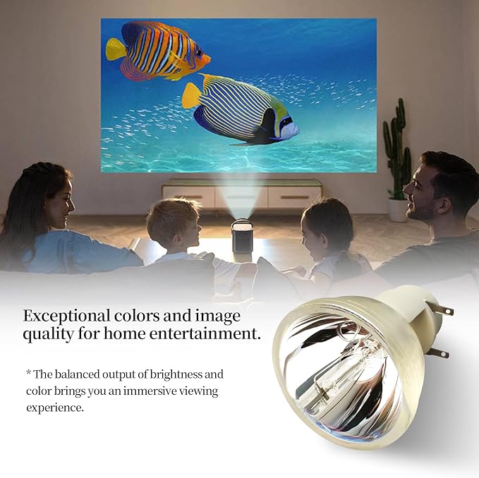SORNEICDR P-VIP 195/0.8 E20.7 A+ Quality Replacement Projector Lamp Bulb Compatible with OSRAM Lamp Bulb Replacement (Bare Bulb ONLY)