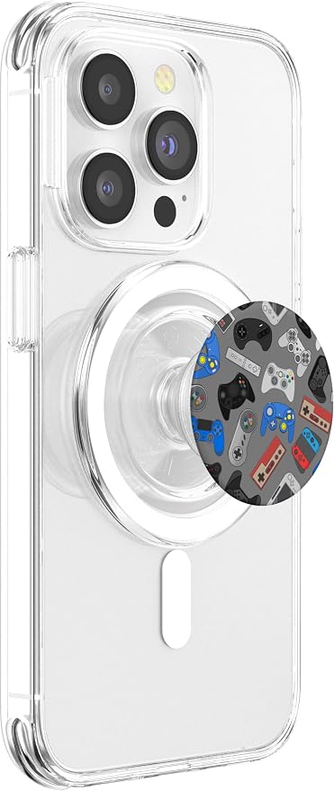 Gaming Controller Pattern for Game Gamer Lover Gift PopSockets PopGrip: Swappable Grip for Phones &amp Tablets PopSockets Adhesive PopGrip