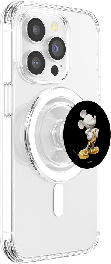 Disney Gold Mickey Mouse Pose PopSockets Adhesive PopGrip