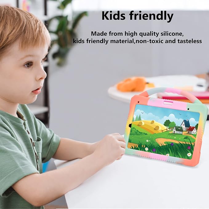 Kids Case for iPad mini 6 2021/Mini 7 2024(A17 Pro)Shockproof Child Protective Cover for Mini 6th/7th Generation Case 8.3 inch (Multicolor)