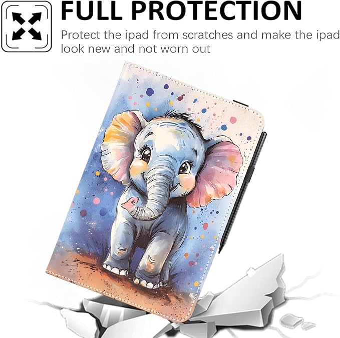 Universal 11 12 Inch Android Tablet Case Slim Fit Standing Cover for 10.9 11 11.5 12 Touchscreen Tablet with Multiple Viewing AnglesBird Tree