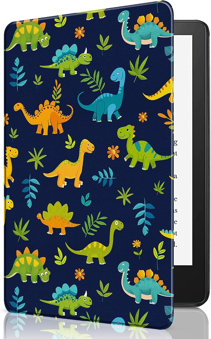 for 6 Kindle 2024 and 2022 (11th Generation) Case Slim Lightweight Smart Cover Case with Auto-Wake/Sleep for Kindle 2024Bald Eagle Flag