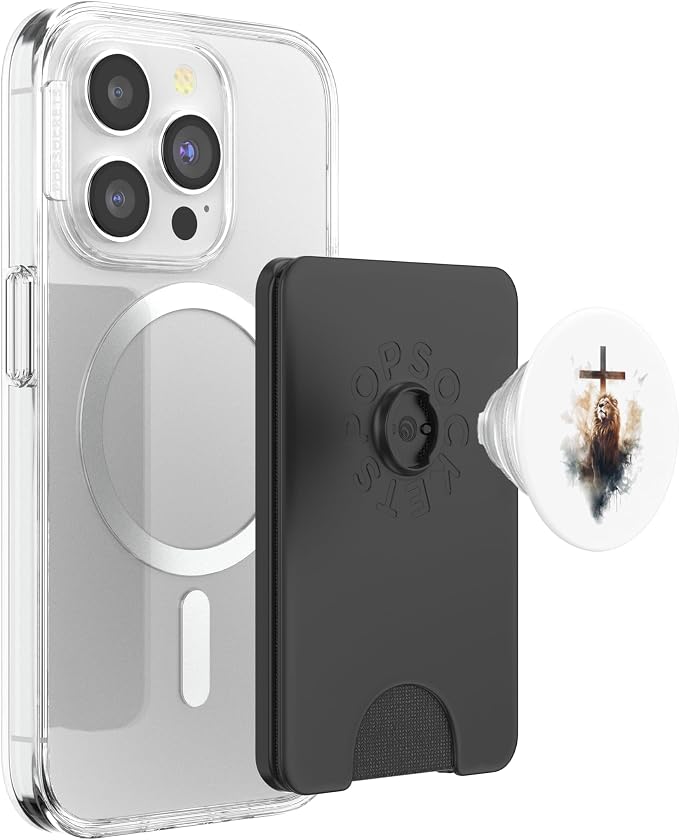 Yeshua Lion of Judah Christian Faith Jesus God Revelation PopSockets PopGrip for MagSafe
