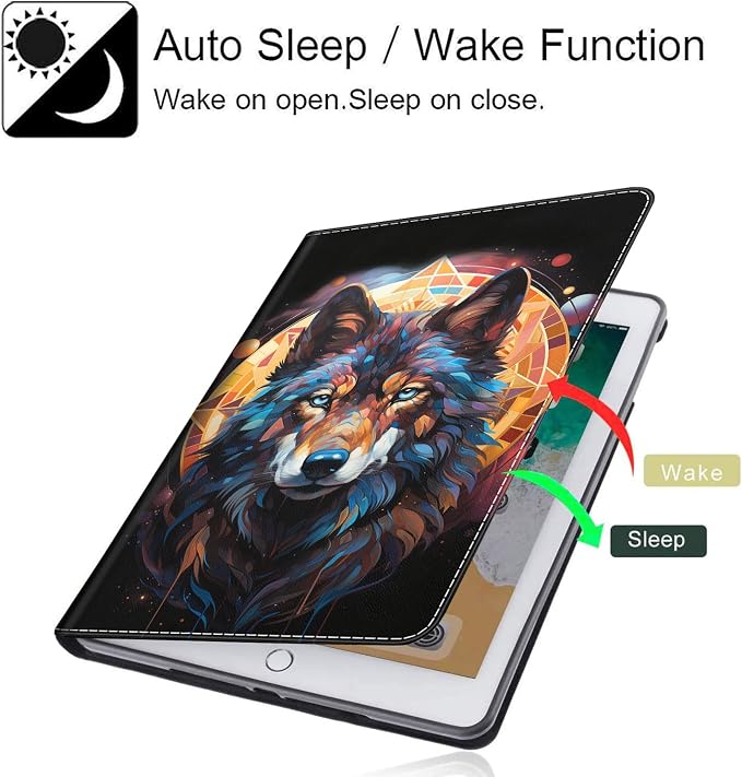 Case Fits All-New Amazon Kindle Fire HD 10 &amp 10 Plus Tablet (13th/11th Generation 2023/2021 Release) 10.1 Durable Shockproof Protective Cover with Auto Wake/Sleep，Black Woman Queen Afro Design