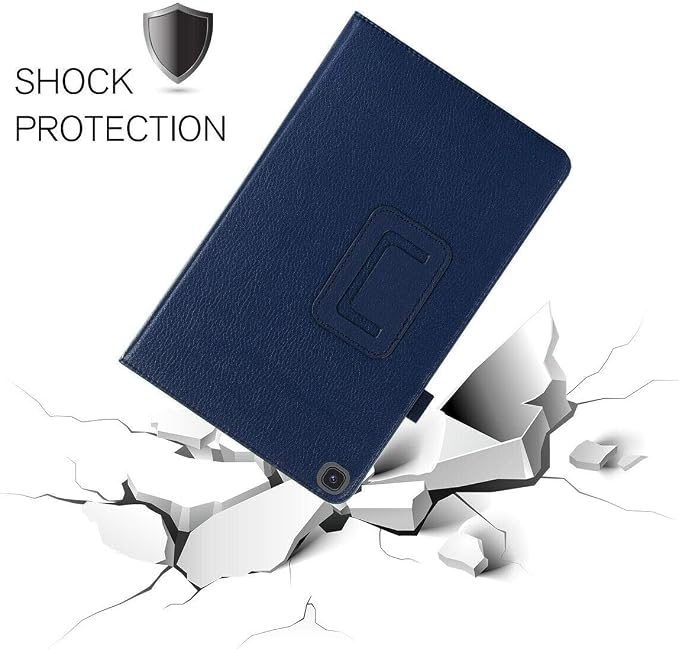 Case for T-Mobile REVVL Tab 2 5G 10.1 Inch Tablet 2025 Released - Lightweight Folio PU Leather Cover with 1 Random Stylus (Galaxy)