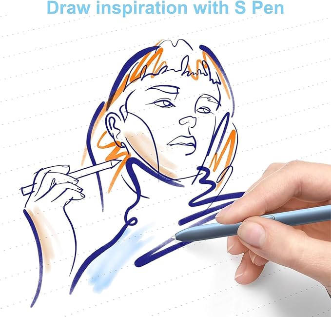 2 Pack Tab S6 Lite S Pen Replacement for Samsung Galaxy Tab S6 Lite Stylus Pen Compatible with Galaxy Tab S6 lite S Pen WithoutBluetooth(Angora Blue)