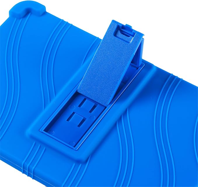 Case for Lenovo Tab One 8.7 Inch Tablet 2025 (TB305FU) Kids Friendly Soft Silicone Adjustable Stand Cover for Lenovo Tab K9 Tablet 8.7 inch Tablets (Blue)
