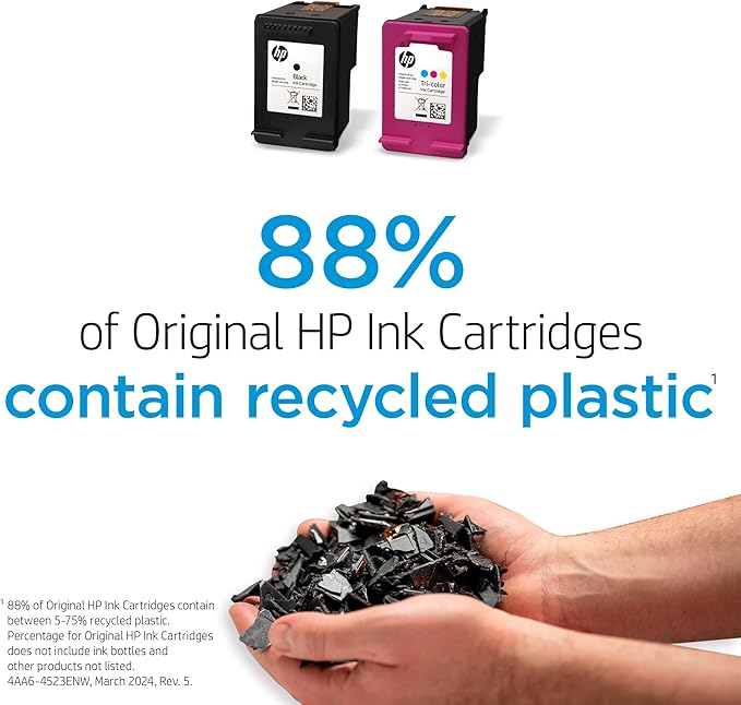 HP 64 Black Ink Cartridge | Works with Envy Inspire 7250e, 7950e, Envy Photo 6200, 7100, 7200, 7800, 7900, Tango Series | Eligible for Instant Ink | N9J90AN
