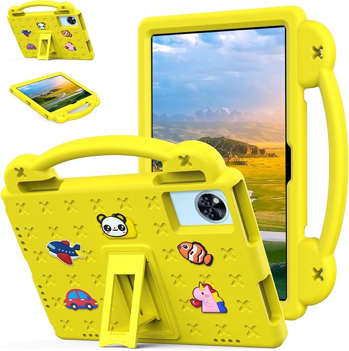 Case for Lenovo Idea Tab 11 inch 2025 (TB336) Kids EVA Shockproof Cover with Stand Handle for Lenovo Idea Tab 11''/ K11 Gen 2 Tablet Blue