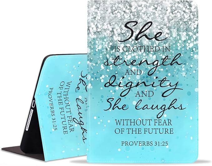 Case for Samsung Galaxy Tab S10 Lite/ S10 FE/ S9 FE 5G 10.9 Inch/ S9 11 Inch - Slim PU Leather Folding Stand Folio Cover with Auto Sleep/Wake American Flag &amp Bullets