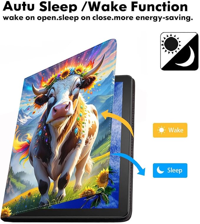 Case for iPad (A16) 11th Generation 11 Inch 2025/ iPad 10th Generation 10.9 Inch 2022 Slim PU Leather Cover Adjustable Stand with Auto Wake/Sleep Case African Women