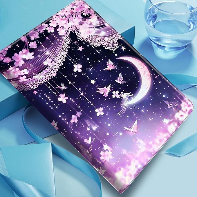 Case for Amazon Fire 7 Tablet 2019/2017 Release 9th/7th Generation PU Leather Smart Protective Cover with Auto Sleep/Wake for Fire 7 2019Beautiful Sunset