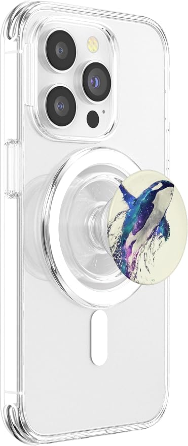 Orcas Rescue I Love Orcas Killer Whale Activist PopSockets Adhesive PopGrip