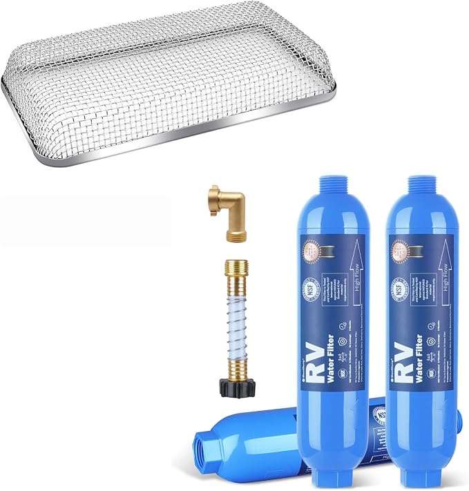 SheeChung RV Furnace Vent Screen, Flying Insect Screen Water Heater Cover