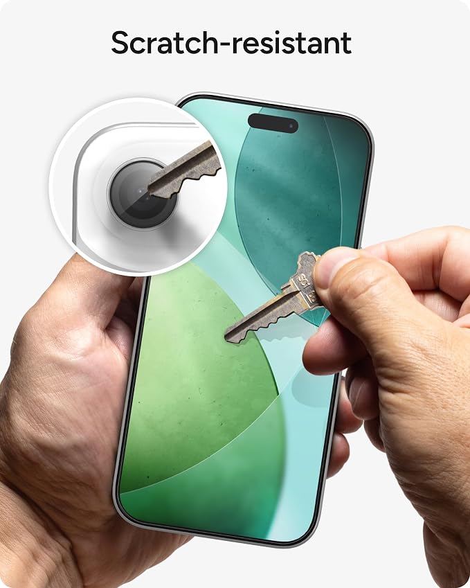 ZAGG Glass+ Screen &amp Camera Lens Protection for iPhone 17 Pro Max - Impact &amp Shatter Protection Full Coverage Scratch &amp Smudge-Resistant Tempered Glass Anti-Reflective Camera Lens Protec