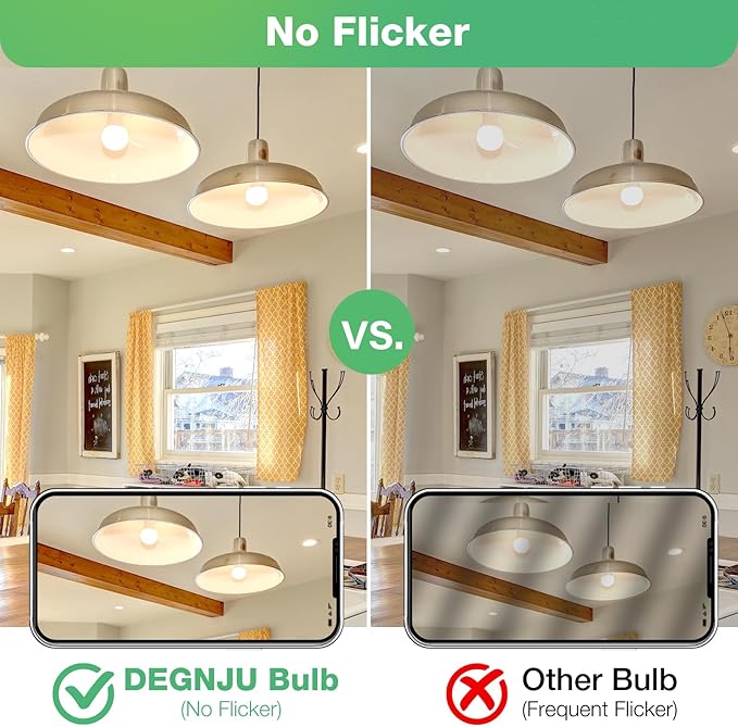 Light Bulbs,100 Watt LED Light Bulb Equivalent, 1500LM, Soft White 2700K Bulb with E26 Base, 13W Bright LED Bulb, 15000H, Non-Dimmable, White E26 Bulbs for Rooms, 12 Pack