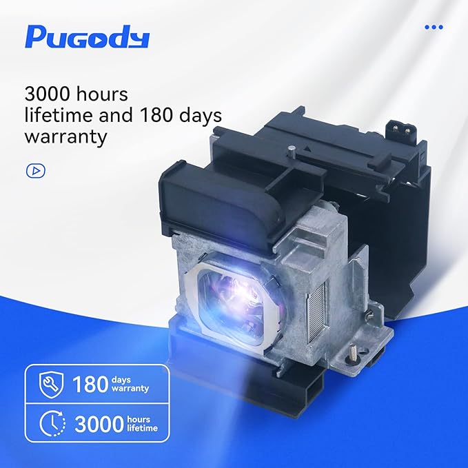 Pugody ET-LAA310 Premium Quality Replacement Projector Lamp Bulb with Housing for Panasonic PT-AE7000U PT-AT5000 PT-AE7000E PT-AE7000EA Projector