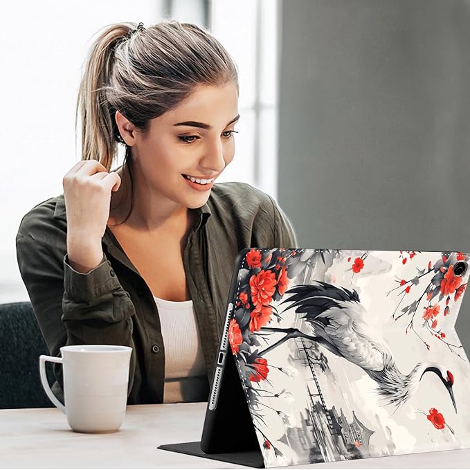 Case for New iPad (A16) 11th Generation 11 Inch 2025for iPad 10th Generation 2022 10.9 Inch Multi-Angle Stand Smart Cover Shockproof with Auto Wake/Sleep ，Starry Sky