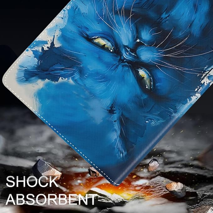 Case for Samsung Galaxy Tab S10 FE Plus 13.1 Inch 2025 Model (SM-X620/X626)Slim Folding Stand Cover with Auto Wake/Sleep for Samsung Galaxy Tab S10 FE Plus ，Painting Autumn Trees