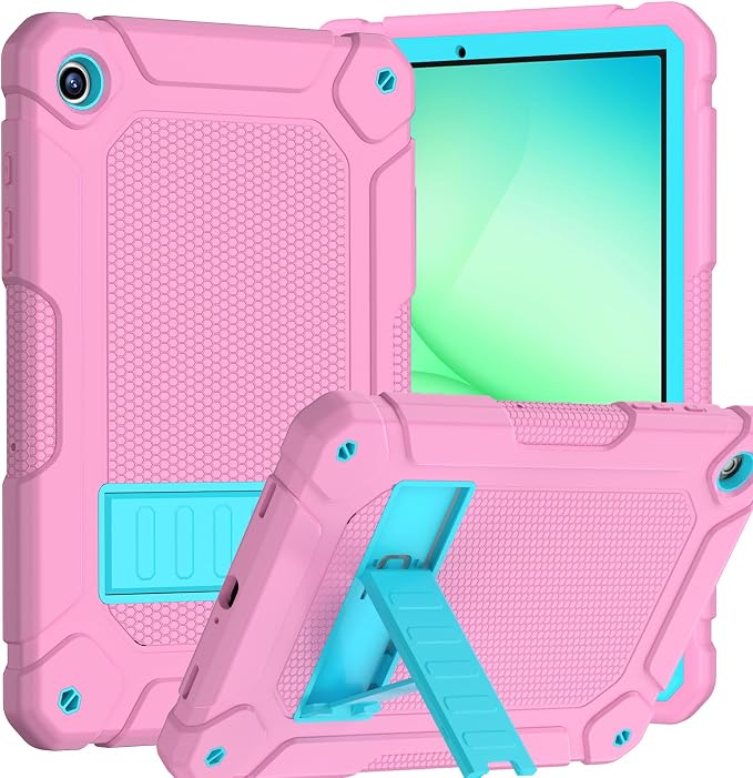 BMOUO Case for Samsung Galaxy Tab A11+ Plus/A9+ Plus 11 Inch 2026/2024 Heavy Duty Shockproof Rugged High Impact Protective Galaxy Tab A11 Plus/A9 Plus Case Black