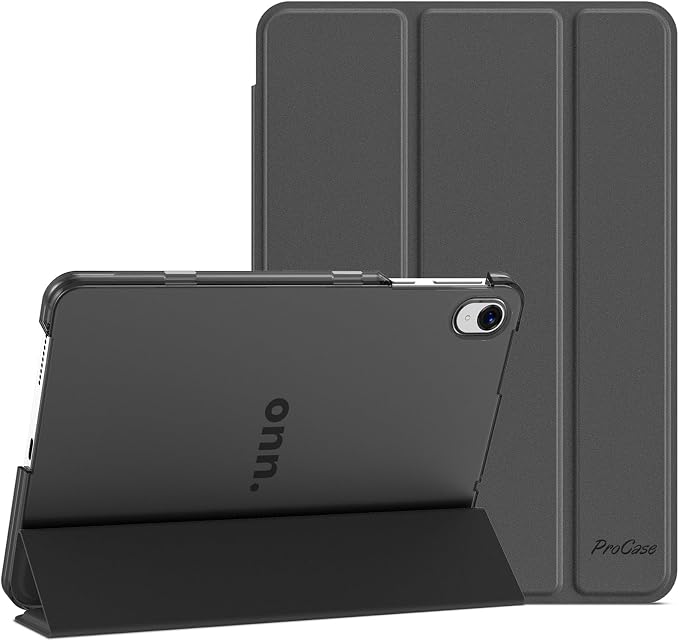 ProCase for Onn. 11 Inch Tablet Pro 2024 Case -Black | Slim Stand Hard Back Shell Protective Smart Cover for Onn. 11” Tablet Pro 2024 Model