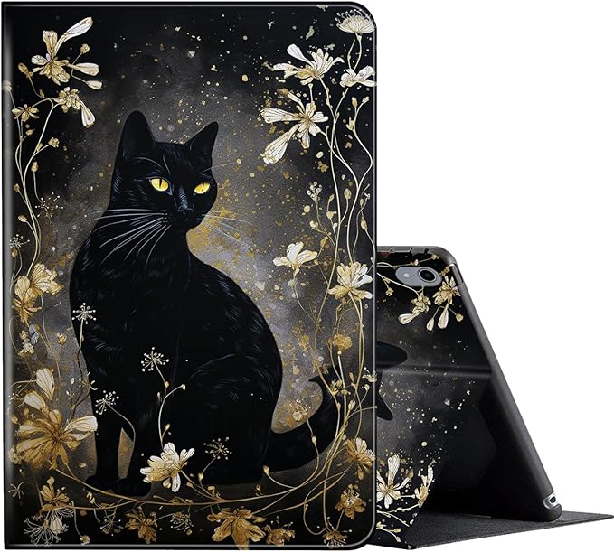 Case for iPad (A16) 11th Generation 11 Inch (2025) for iPad 10th Generation Case 10.9 Inch (2022)Slim Shockproof Shell PU Leather Stand Cover w/Auto Sleep Wake-American Eagle Rebirth of Fire