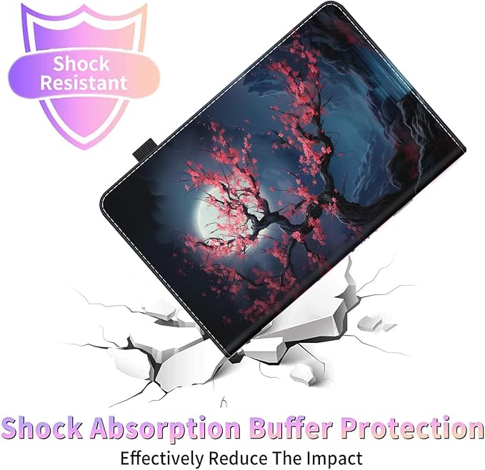 Case for All-New Amazon Kindle Fire HD 8 &amp 8 Plus Tablet (12th Generation/10th Generation 2022/2020 Release) 8 Durable Shockproof Protective Cover，Pug Weightlifting