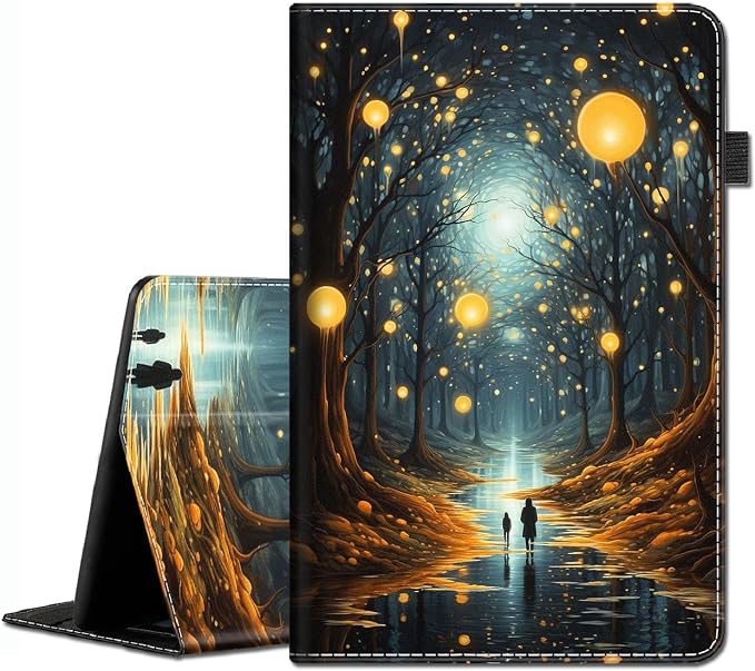 Case for Amazon Kindle Fire Max 11 Tablet (13th Generation 2023 Release) - Slim Fit Standing Cover with Auto Sleep/Wake for All-New Fire 11 Max Tablet，Enchanted Forest 2