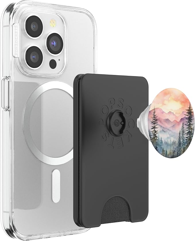 Mountains Wilderness Forest Hiking Pine Tree Nature PopSockets PopGrip for MagSafe