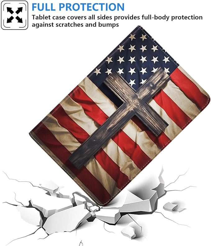 Case for Samsung Galaxy Tab S10 Plus 2024/ S9 Plus/ S9 FE Plus 5G 12.4 Inch 2023 Slim PU Leather Stand Folio Cover with Auto Wake Sleep Abstract Paint Dogs