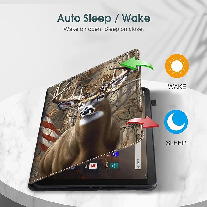 Case for Amazon Fire Max 11 Tablet (13th Generation 2023 Release) Multi-Angle Smart Stand Cover Auto Sleep/Wake for Fire 11 Max Tablet，African American Women Inspirational Quotes