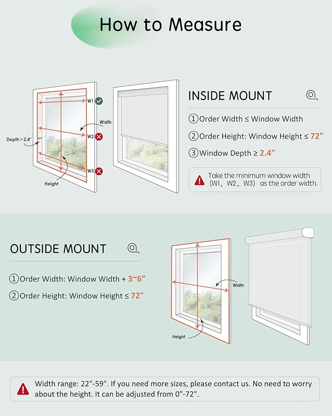 Yoolax Motorized Blinds App Control, Blackout Roller Shades for Windows, Cordless Automatic Shades Roller Window Blinds for Bedroom Living Room Office (Blackout Alpine White, 44" W x 72" H)