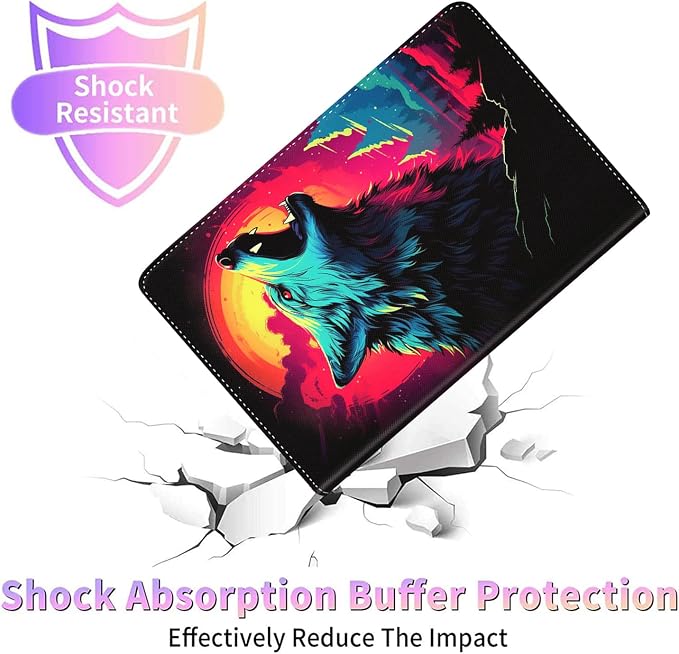 Case for iPad Pro 11 Inch 2022/2021/2020 (4th/3rd/2nd Gen) for iPad Air 5th / 4th Generation 10.9 Inch (2022/2020) Durable Shockproof Protective Cover，Black Woman Queen Afro Design