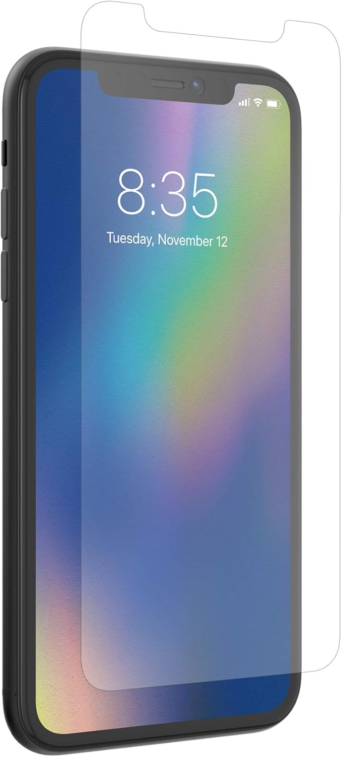 max Protection HD Screen Protection - 2 Pack - Tempered Glass Screen Protector - Made for Apple iPhone 11 and iPhone Xr - Case Friendly